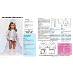 Revista patrones infantiles Nº 5 conjunto niña