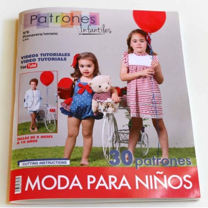 Revista patrones infantiles Nº 6 portada