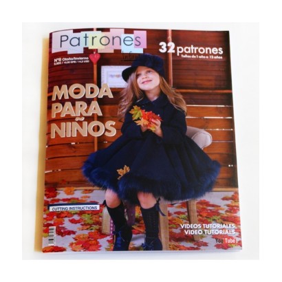 Revista patrones infantiles Nº 8 portada