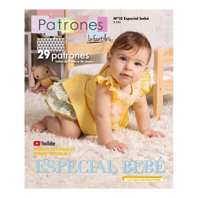 Revista patrones bebé Nº 10 portada