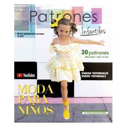 Revista patrones infantiles Nº 12 portada