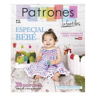 Revista patrones bebé Nº 13 portada
