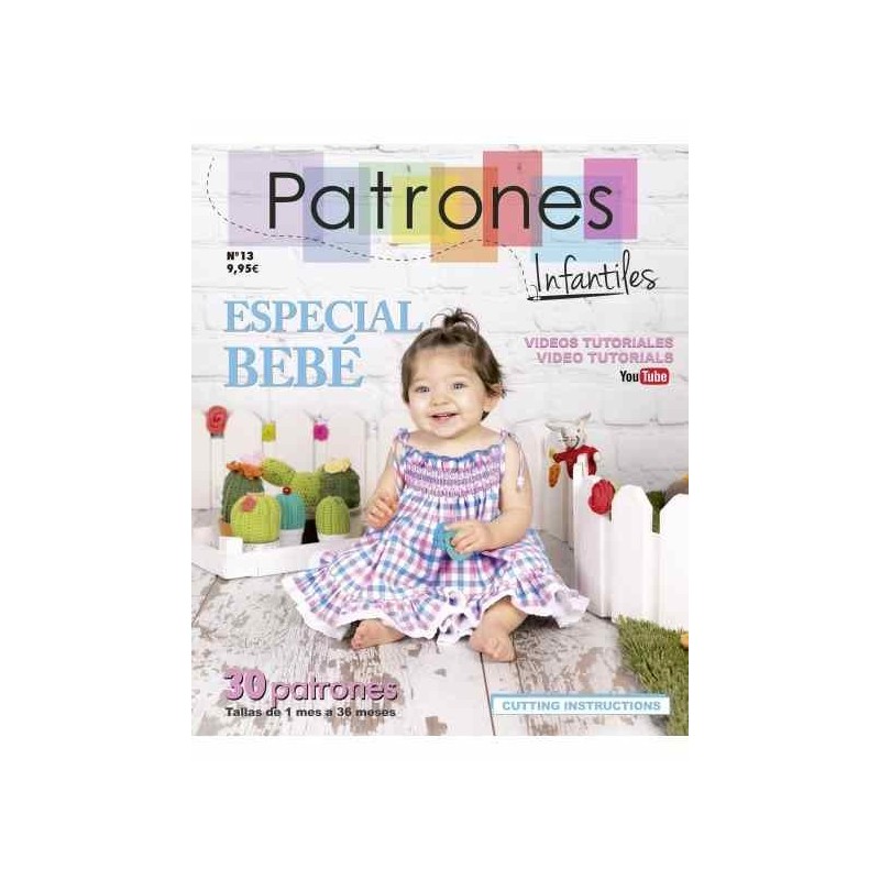 Revista patrones bebé Nº 13 portada