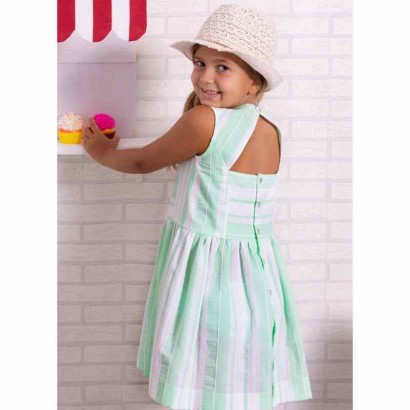 Revista patrones infantiles Nº 15 vestido playero