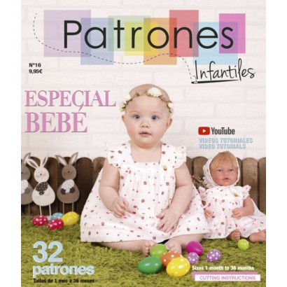 Revista patrones bebé Nº 16 portada