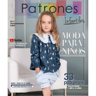 Revista patrones infantiles Nº 17 portada