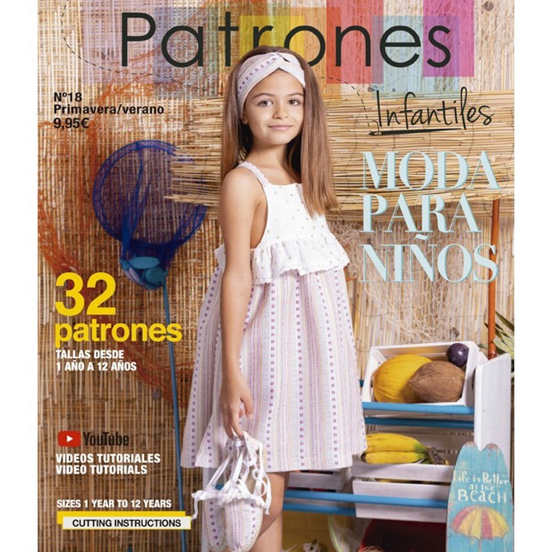 Revista patrones infantiles Nº 18 portada