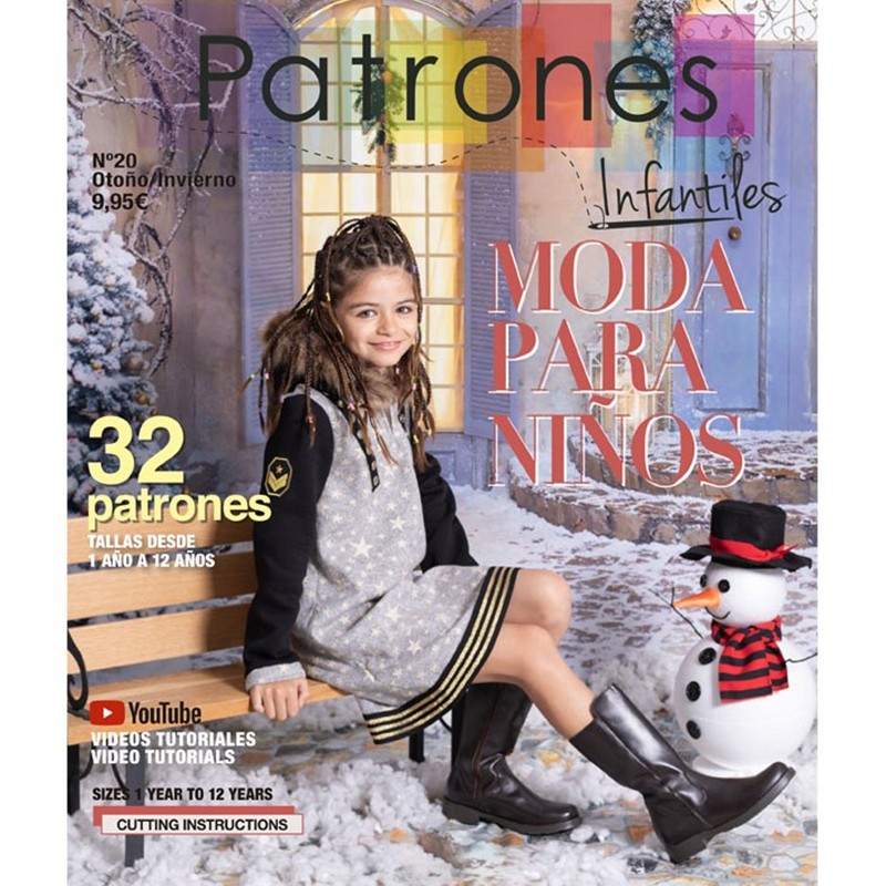 Revista patrones infantiles Nº 20 portada