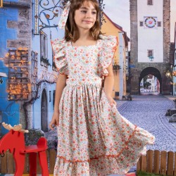 Revista patrones infantiles Nº 22 vestido volantes