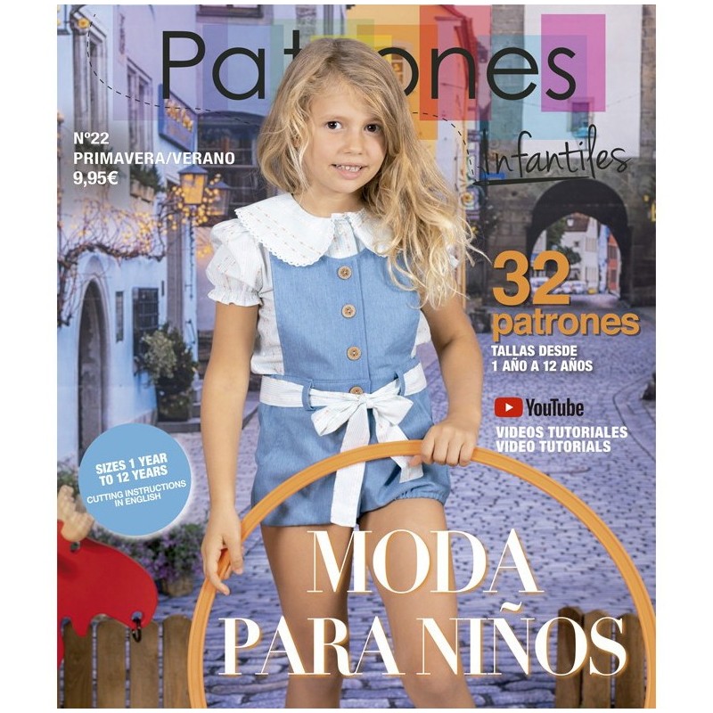 Revista patrones infantiles Nº 22 portada