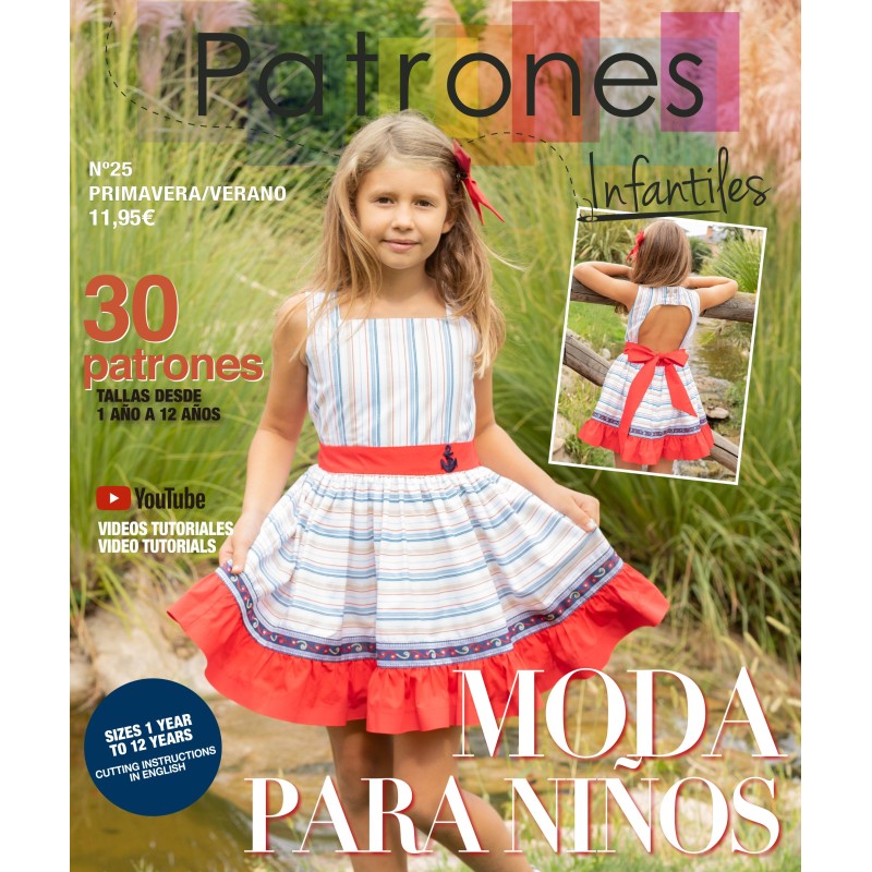 Revista patrones infantiles Nº 25 portada