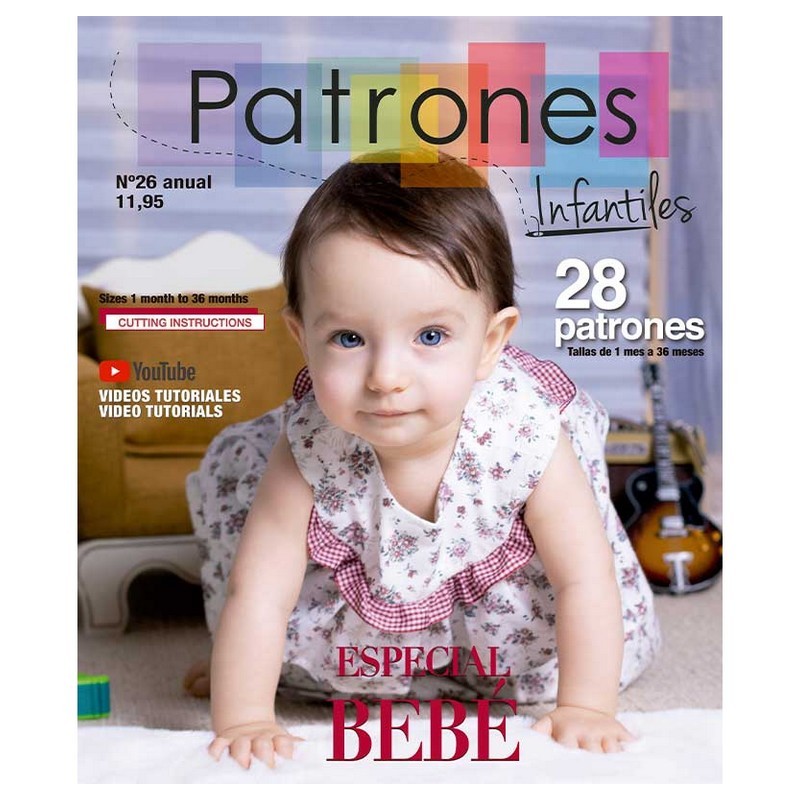 Revista patrones bebé Nº 26 portada