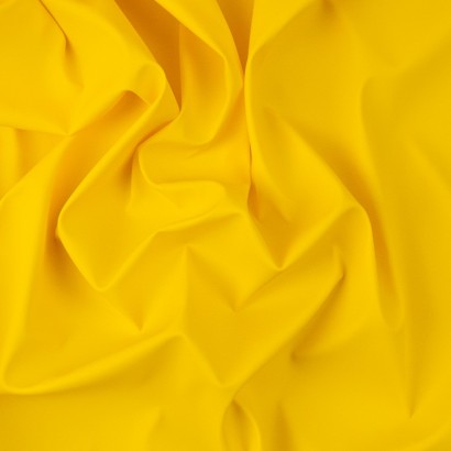 Tela de impermeable tonos lisos textura amarillo limón