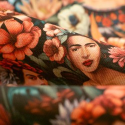 Tela de loneta frida HP detalle