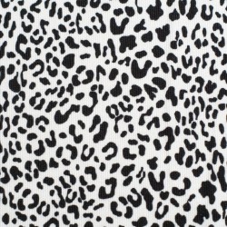 tela de punto canale animal print lisa