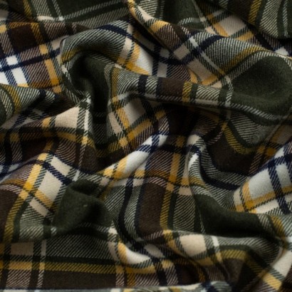 Tela de franela tartan clasica textura