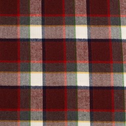 Tela de franela tartan moderna lisa